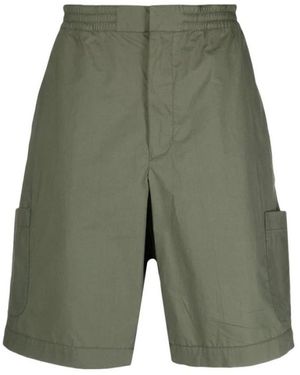 Ambush Korte Broeken ,Groen ,Katoen Cotton Bermuda Shorts