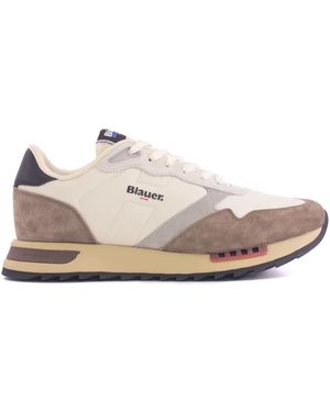 Blauer Venus Sneakers - Weiß