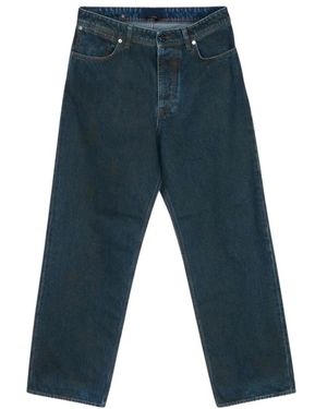 Stone Island Straight Jeans - Azul