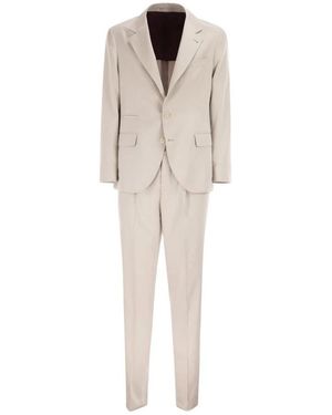 Brunello Cucinelli Single Breasted Suits - Neutro