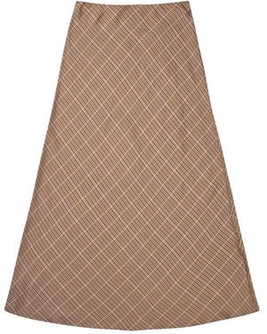 Munthe Midi Skirts - Brown