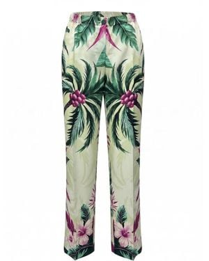 F.R.S For Restless Sleepers Straight Trousers - Green