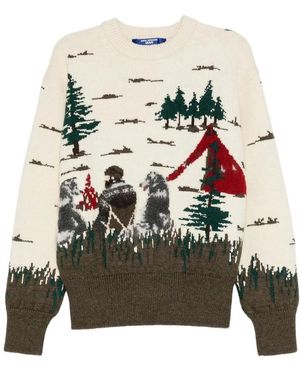 Junya Watanabe Woodland Pullover - Grau