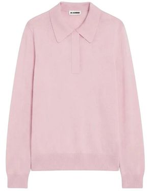 Jil Sander Polo Shirts - Pink