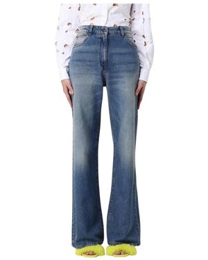 MSGM Wide Jeans - Azul