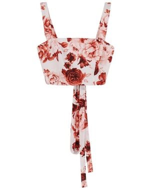 ACTUALEE Sleeveless Tops - Rouge
