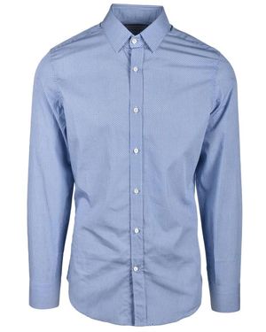 Ballantyne Camicia in cotone - Blu