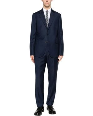 Paul Smith Single Breasted Suits - Blue