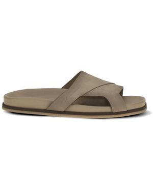 Santoni Sliders - Marrone