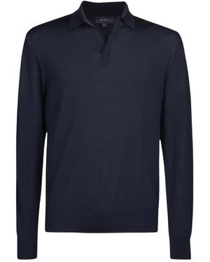 Sease V-Neck Knitwear - Blu