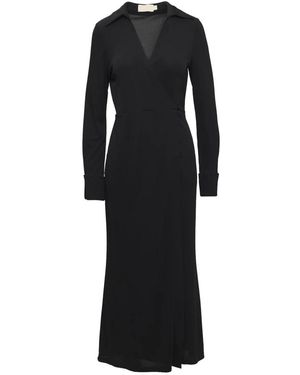 Wakakuu Icons Wrap Dresses - Zwart