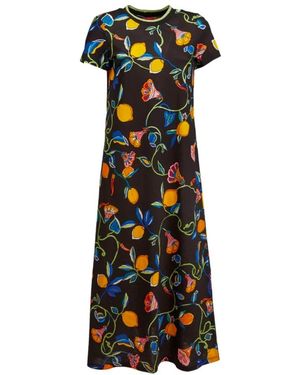 La DoubleJ Midi Dresses - Negro