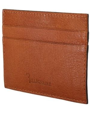Billionaire Portafoglio in pelle marrone di lusso per uomo