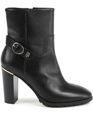 Tommy Hilfiger Heeled Boots - Black