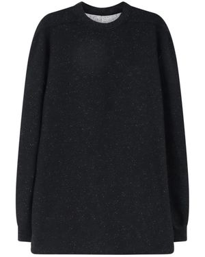 Rick Owens Crewneck Sweater - Zwart