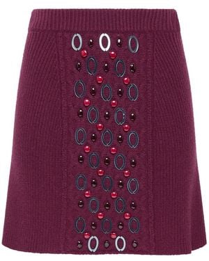 Maliparmi Short Skirts - Morado