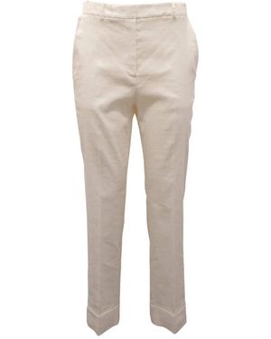 Pinko Slim-Fit Trousers - Natural