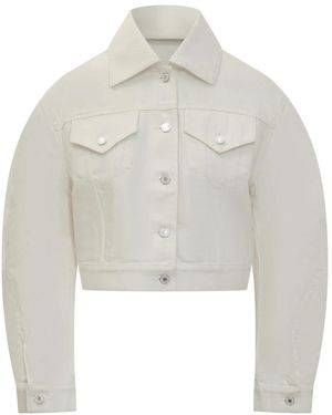Givenchy Cocoon Denim Jacket - Wit