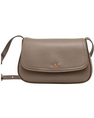 Calvin Klein Cross Body Bags - Brown