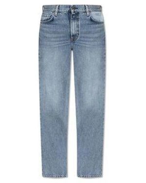 TOTEME Straight Jeans - Blue