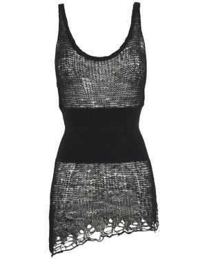 Cortana Sleeveless Tops - Nero