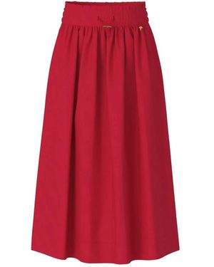 Joop! Midi Skirts - Rojo