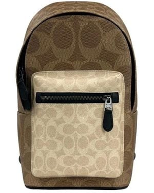 COACH Backpacks - Natural