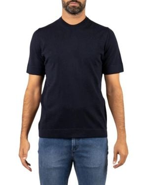 Alpha Industries Tops ,Blauw ,Wol Maglia Alpha