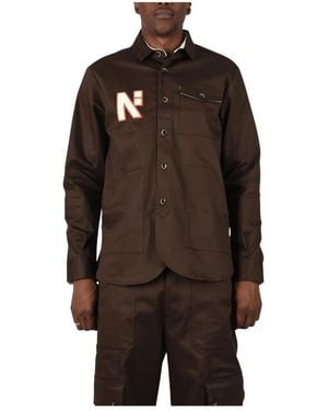 Nine:inthe:morning Casual Shirts - Brown