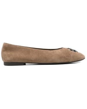 Tory Burch Ballerina Shoes - Natural