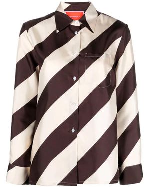 La DoubleJ Overhemden ,Veelkleurig ,Zijden Blouse - Meerkleurig