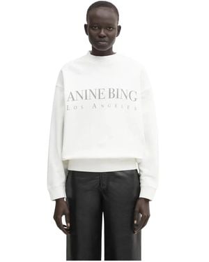 Anine Bing Jaci Sweatshirt - Wit