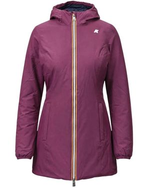 K-Way Parkas - Purple