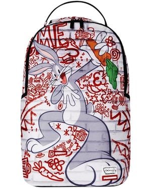 Sprayground Looney Tunes Graffiti Bugs Dlxr Rugzak - Rood