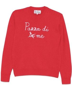 Mc2 Saint Barth Round-Neck Knitwear - Red