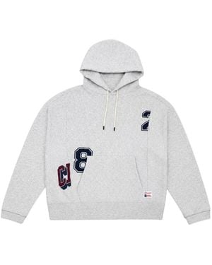 Champion Hoodies & Sweatvesten ,Grijs ,Sweatshirts & Hoodies - Wit
