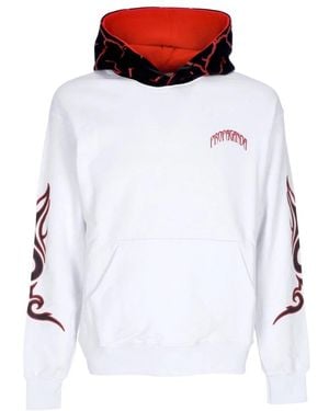 Propaganda Hoodies & Sweatvesten ,Wit ,Katoen Triangle Panda Hoodie
