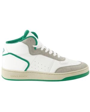 Saint Laurent Schoenen ,Groen ,Leer L80 Sneakers