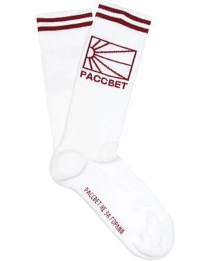 Rassvet (PACCBET) Weiße Klassische Hohe Socken