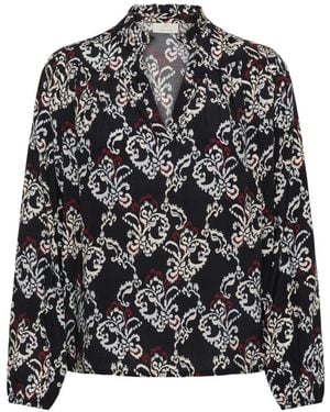 Kaffe Overhemden ,Zwart ,Blouses & Shirts