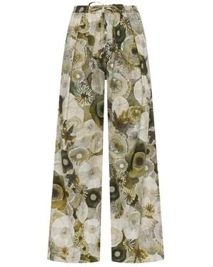 Deha Wide Trousers - Green