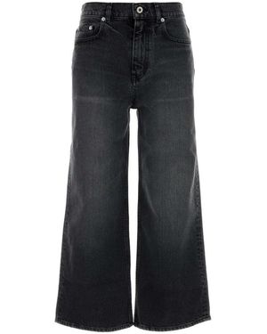 KENZO Wide Jeans - Noir