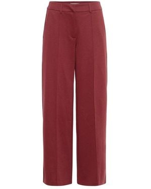 Ichi Wide Trousers - Rojo