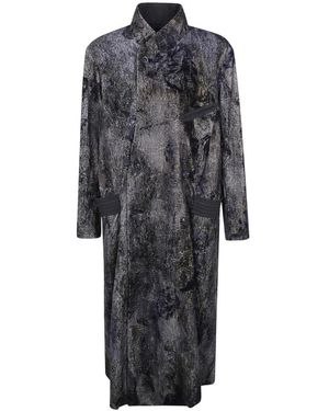 Ziggy Chen Double-Breasted Coats - Gris