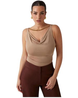 Marciano Sleeveless Tops - Brown