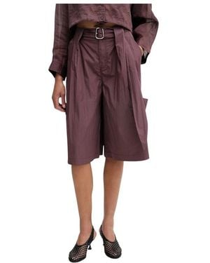 Isabelle Blanche Casual Shorts - Violet