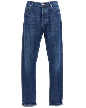 Brunello Cucinelli Slim-Fit Jeans - Blue