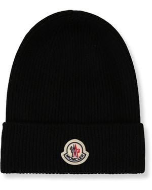 Moncler Beanies - Negro