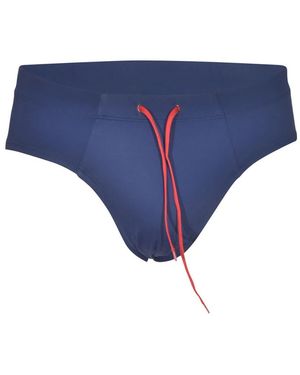 DIESEL Badmode ,Blauw ,Logo Brief