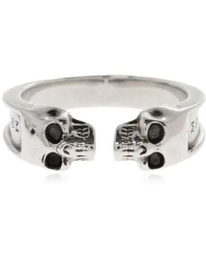 McQueen Rings - White